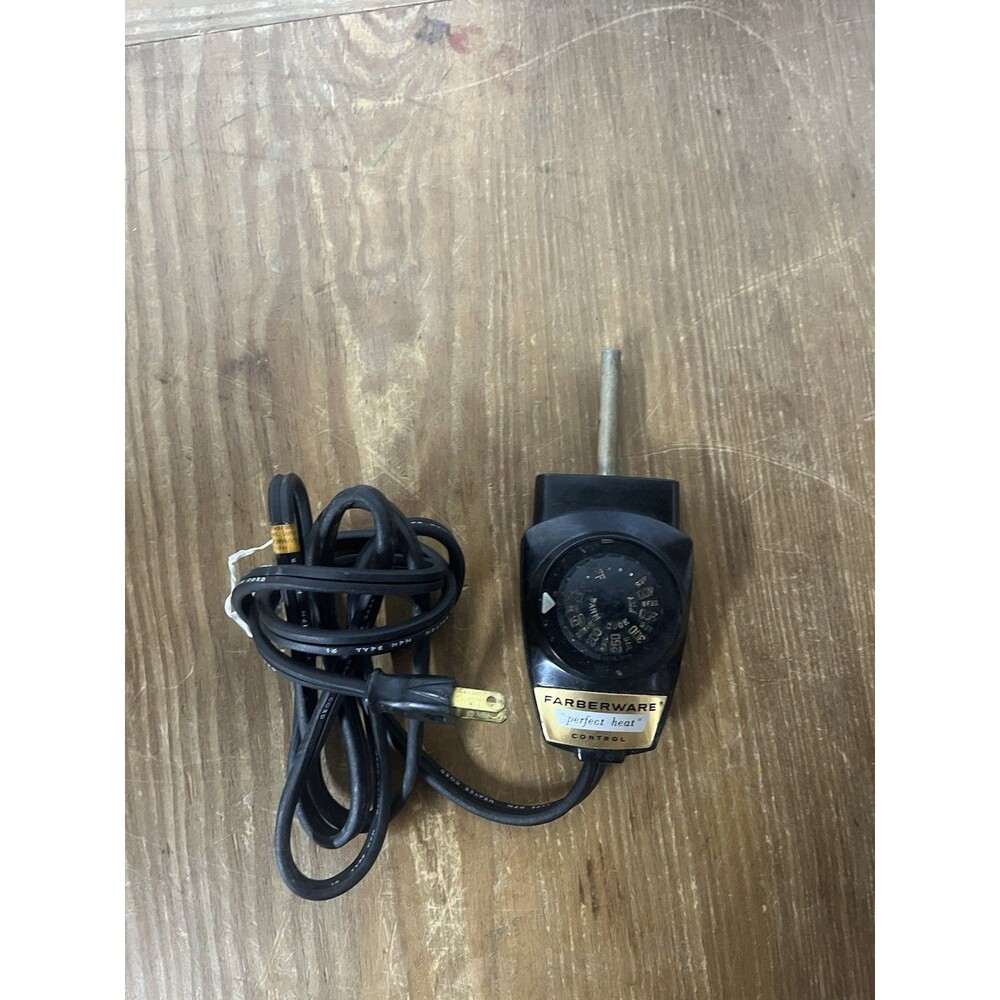 Vtg Farberware Perfect Heat Control Electric Skillet Power Cord Model 100 OEM